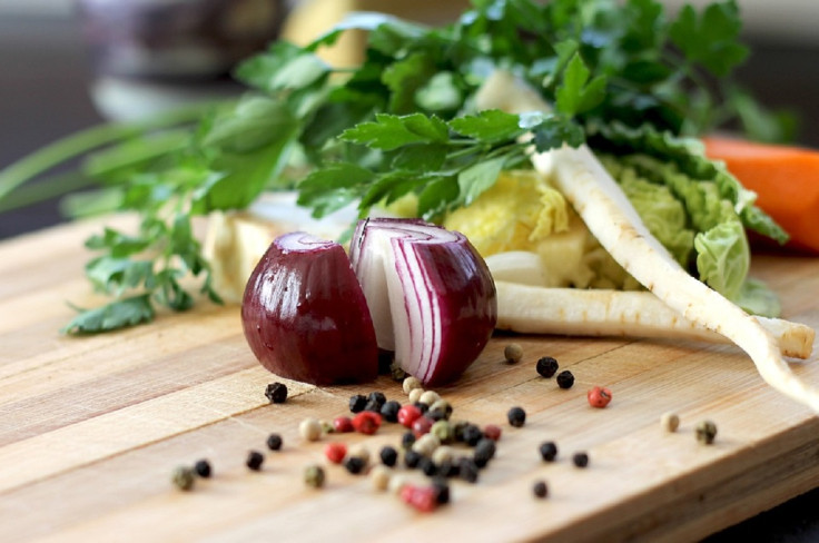 Onions and spices
