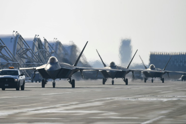 South Korea deployed warplanes Monday after several suspected North Korean drones entered its airspace