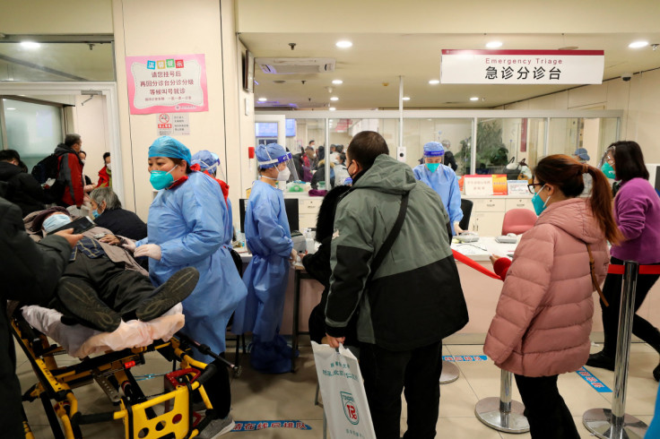 Emergency department of a hospital in Beijing