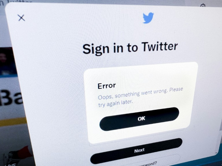 A Twitter outage hit thousands of users worldwide