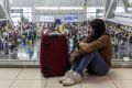 Queues at Philippines main airport after power outage