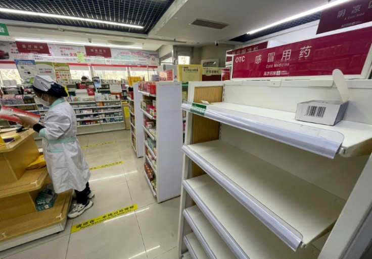 The current Covid wave has seen pharmacy shelves stripped of supplies, as people snap up cold and fever treatments