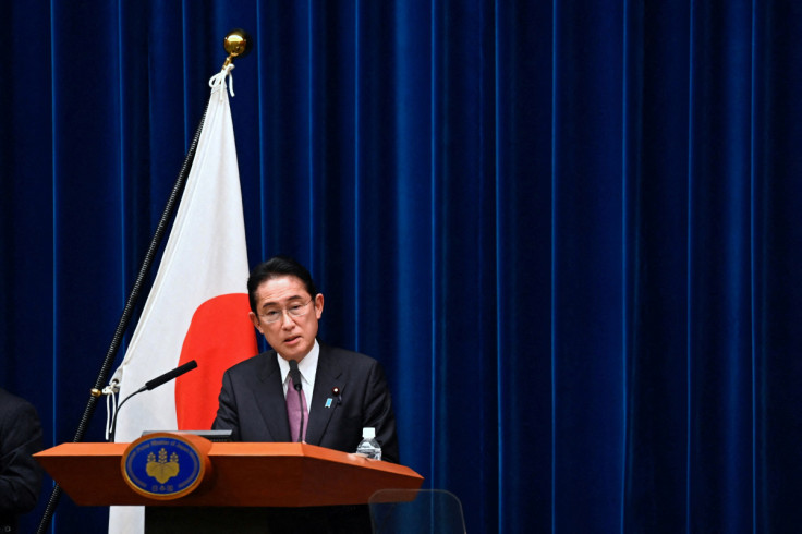 Japanese Prime Minister Kishida's news conference in Tokyo