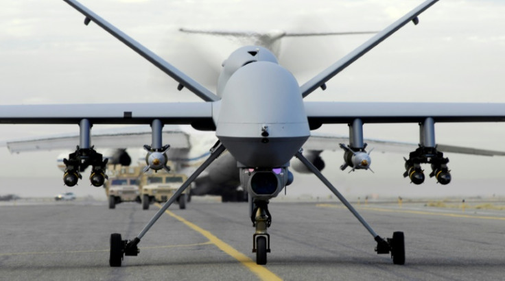 An armed MQ-9 Reaper unmanned aerial vehicle, or drone: the manufacturer, General Atomic Aeronautical Systems, wants to supply them to Ukraine and is seeking US government permission