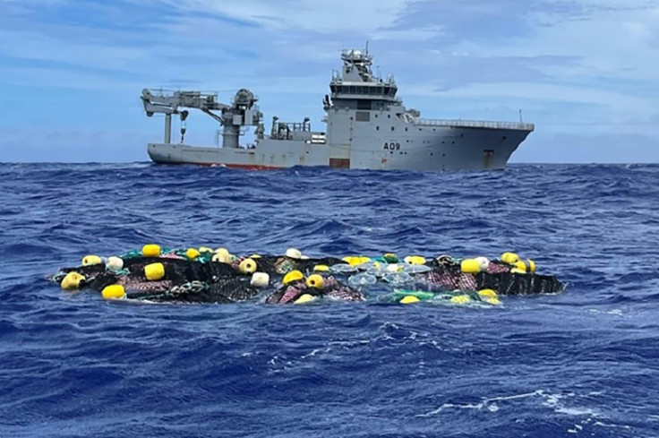 Police said Wednesday they had seized enough cocaine to supply New Zealand for 30 years, after snaring a massive bundle of drugs floating in the Pacific Ocean