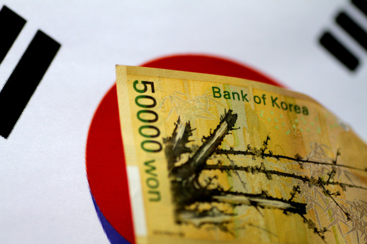 Illustration photo of a South Korean Won note