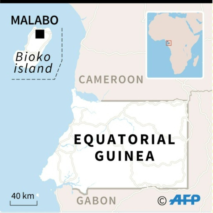 Equatorial Guinea and its capital Malabo