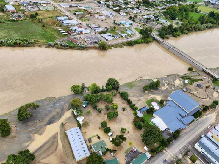 A view of the aftermath of cyclone Gabrielle in HawkeÕs Bay