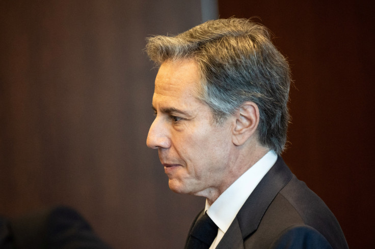 U.S. Secretary of State Blinken meets with U.N. Secretary-General Guterres at the U.N. headquarters in New York