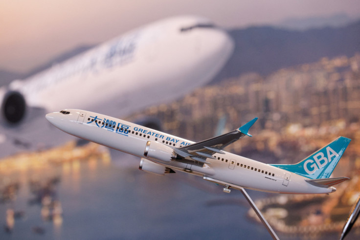 Boeing and Greater Bay Airlines' agreement signing ceremony in Hong Kong