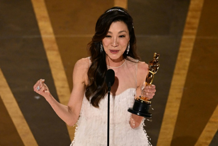 Michelle Yeoh made history by becoming the first Asian to win the best actress Oscar