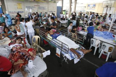 Philippines earthquake patients