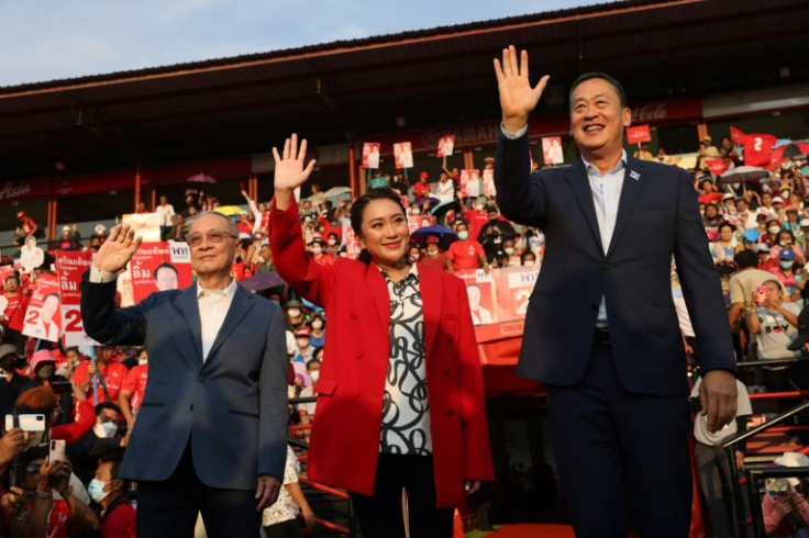 Thailand's main opposition Pheu Thai party confirms that Paetongtarn Shinawatra, daughter of billionaire ex-premier Thaksin Shinawatra, will be one of its candidates for prime minister in upcoming elections