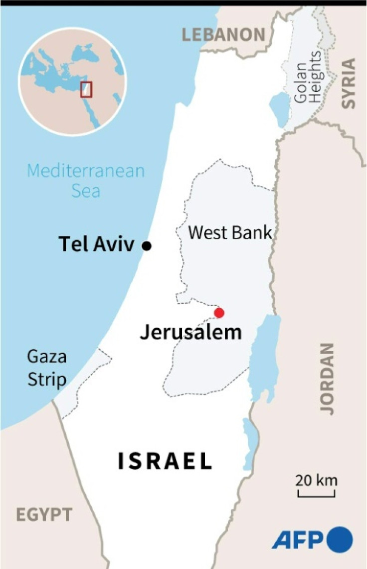 Map of Israel
