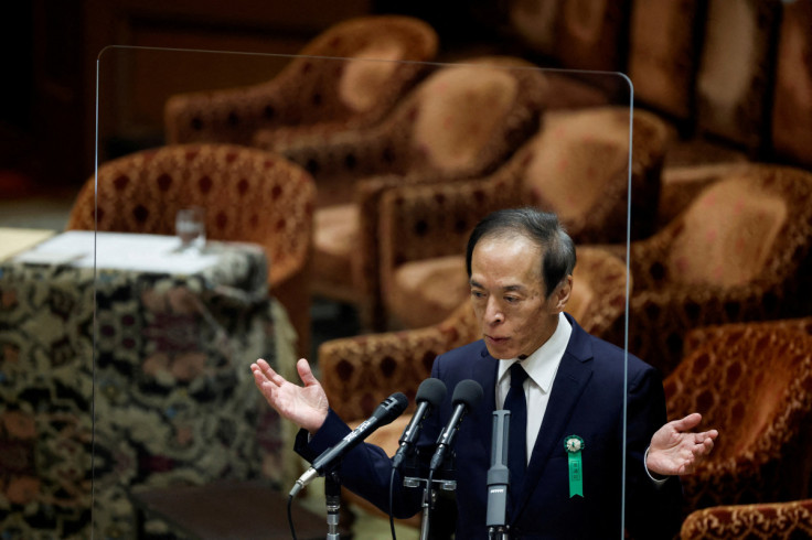 The Japanese government's nominees for the Bank of Japan (BOJ) speak at the lower house of the parliament in Tokyo