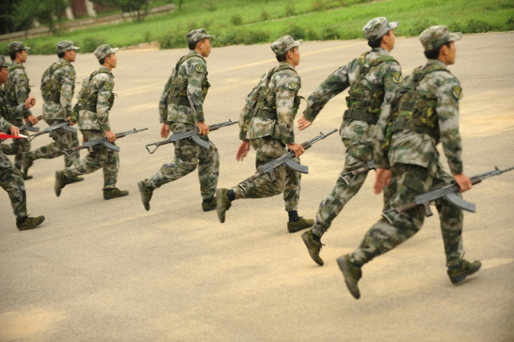 President Xi Jinping called on China's armed forces to strengthen training for 'actual combat'