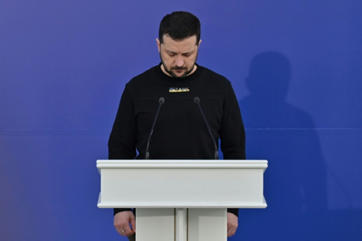 'We won't forget anything, nor will we forgive murderers,' President Zelensky said