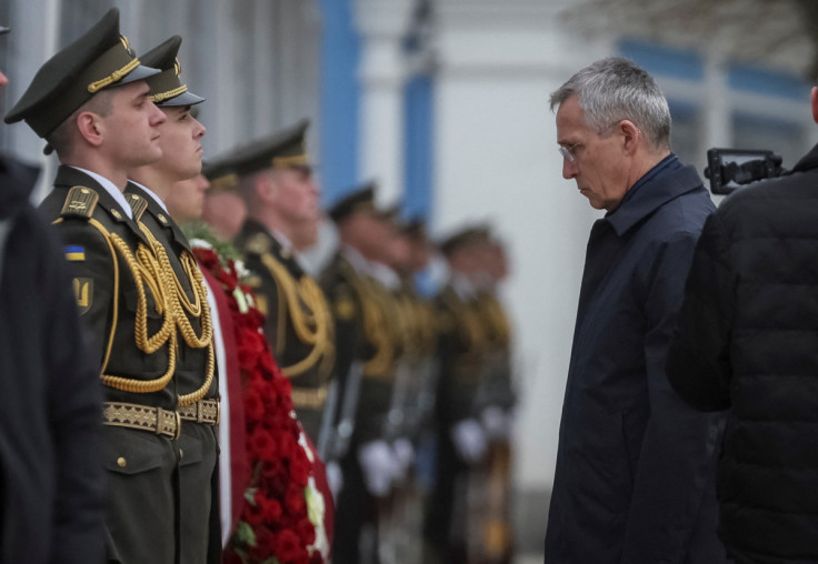 NATO Secretary-General Jens Stoltenberg visits Kyiv