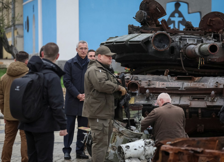 NATO Secretary-General Jens Stoltenberg visits in Kyiv