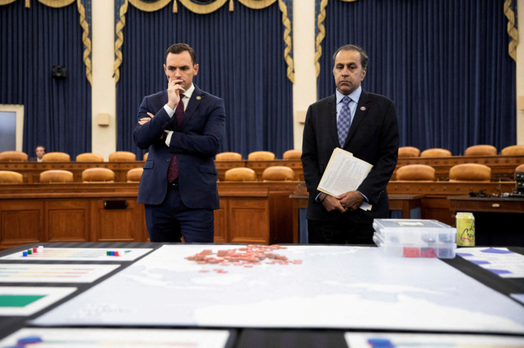 House Select Committee on the Strategic Competition Between the United States and the Chinese Communist Party holds a meeting on the wargames simulation "Taiwan Tabletop Exercise (TTX)," on Capitol Hill in Washington