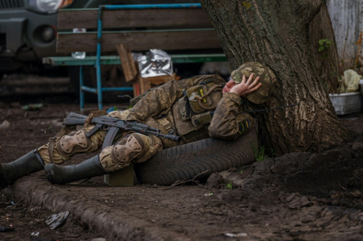 AFP journalists in recent weeks saw soldiers digging numerous trenches in the area around Bakhmut