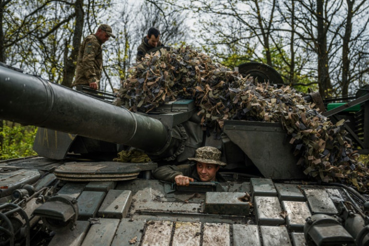 The hilly terrain around Bakhmut makes it difficult for tanks to manoeuvre