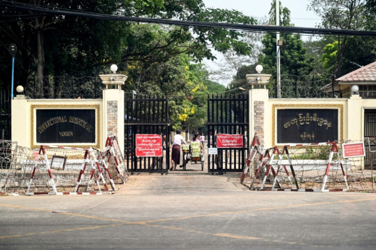 File photo of Insein prison in Yangon. The military has arrested thousands of protesters and activists since the February 2021 putsch that plunged the country into turmoil