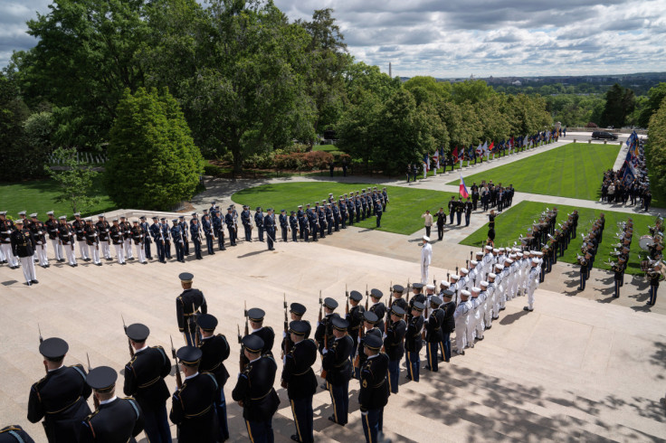 Philippine President Ferdinand Marcos Jr. visits Arlington National Cemetery.