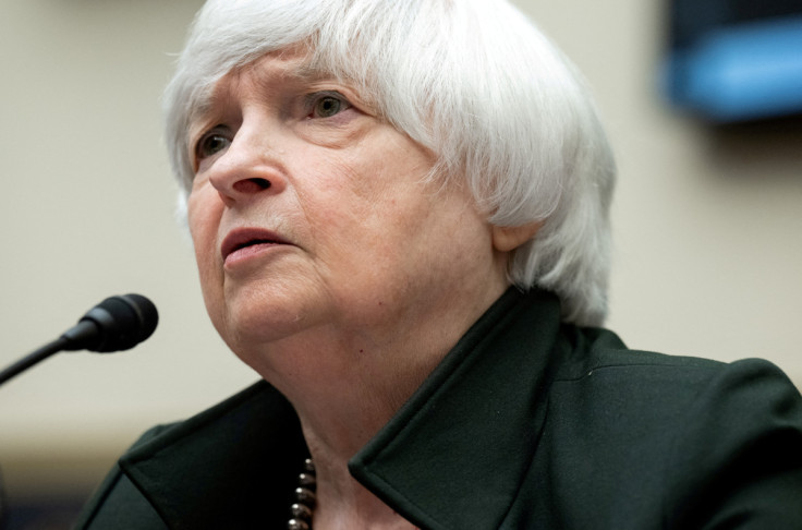 U.S. Treasury Secretary Janet Yellen testifies during a U.S. House Committee on Financial Services hearing on the Annual Report of the Financial Stability Oversight Council, on Capitol Hill in Washington