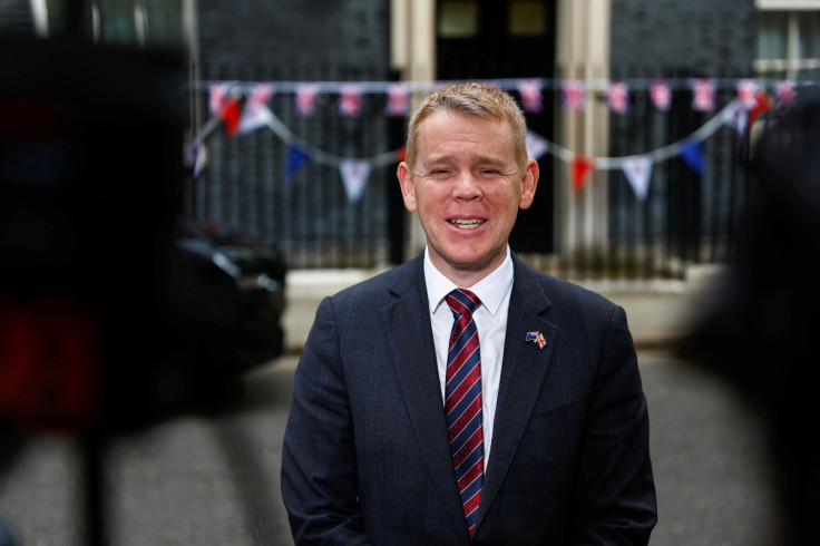 British Prime Minister Rishi Sunak meets with New Zealand's Prime Minister Chris Hipkins, in London