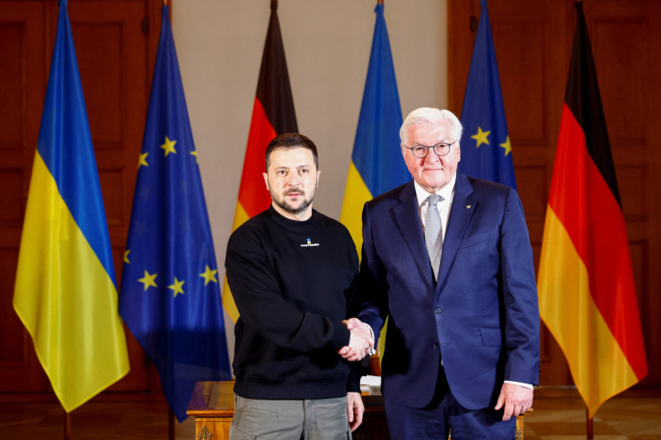 Ukraine's President Zelenskiy visits Berlin