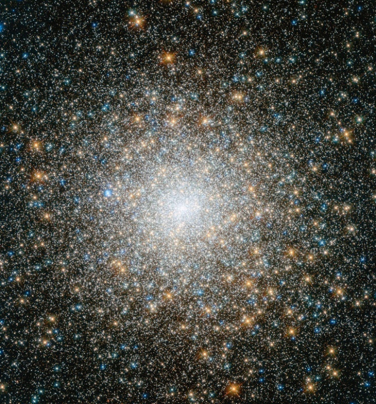 An image of Messier-15, a globular cluster home to up to a million tightly packed stars