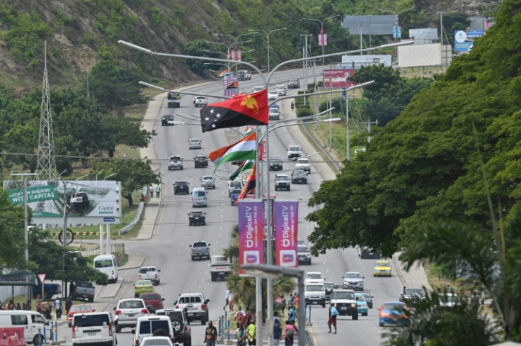 When the US secretary of state travels through Papua New Guinea's capital next week to meet the leader of the South Pacific nation, it will be on a six-lane highway built by China