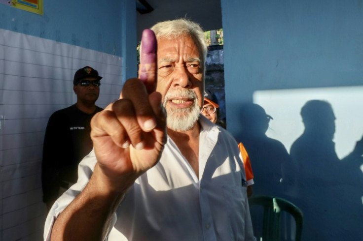 Former president Xanana Gusmao is hoping to break his rivals' hold on parliament