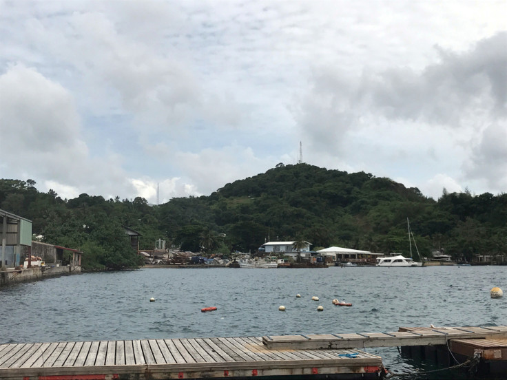 A view of seaside in Koror