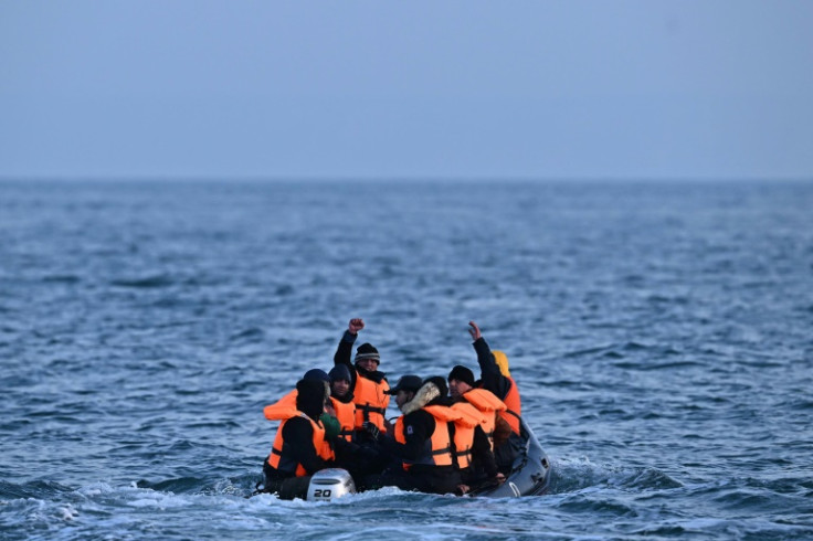 The UK has seen a rise in asylum seekers crossing the Channel